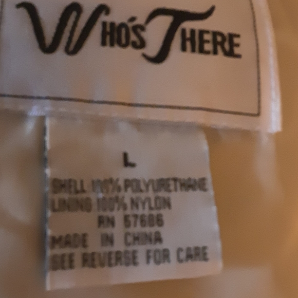 Who's There Python Print Moto Military Jacket Size Large NWOT - Picture 12 of 15